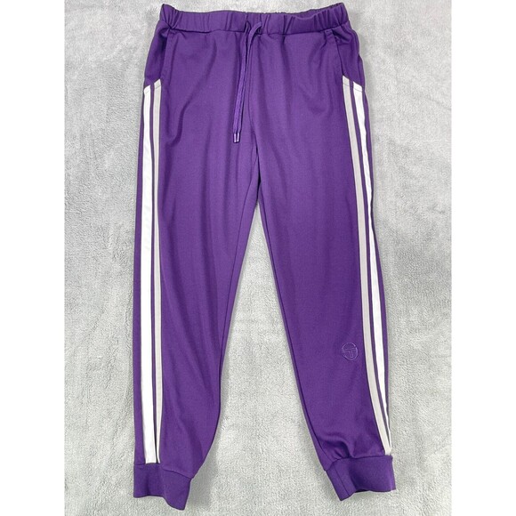 Sergio Tacchini Pants Men's XL Damarindo Palace Purple Track Joggers 32x29 - Picture 1 of 14